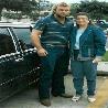 Eddie with good friend Yolanda in 1986 at the Riverside Centroplex Arena in Baton Rouge